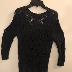 Cute H&M Sweater Small-Navy blue